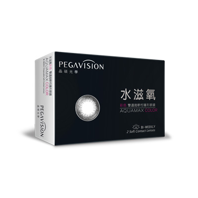 Pegavision Bi-Weekly Aquamax Color Contact Lenses Black